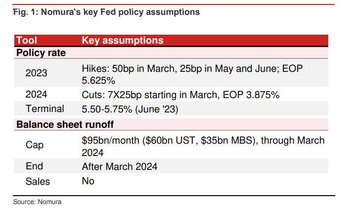 3月加息50个基点？第一家预计美联储加速加息的大行出现了<strong></p>
<p>野村证券</strong>！
