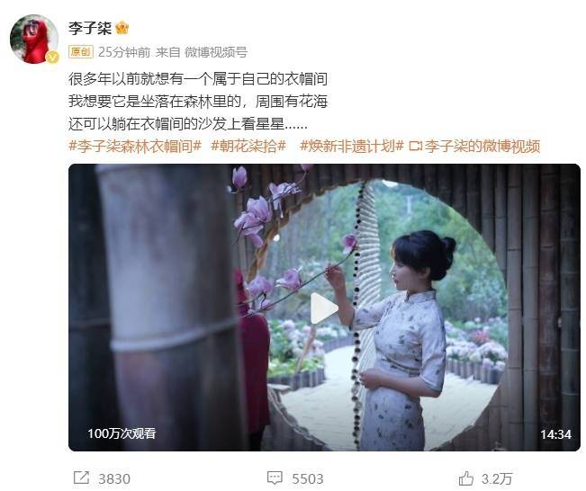 李子柒回归！时隔三年再次更新视频<strong></p>
<p>证券营业部</strong>，知情人士透露停更内情