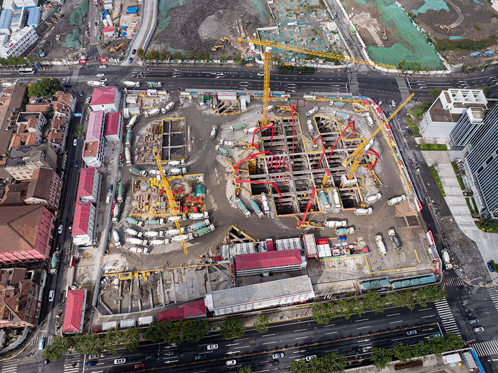 上海在建“浦西第一高楼”完成筑底<strong></p>
<p>搜狐证券</strong>，规划高度480米