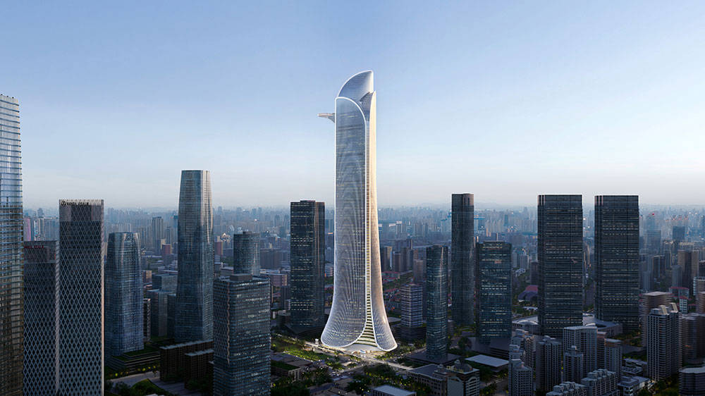 上海在建“浦西第一高楼”完成筑底<strong></p>
<p>搜狐证券</strong>，规划高度480米