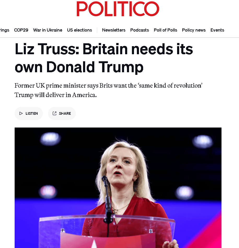美媒：英国任期最短首相特拉斯<strong></p>
<p>不良资产证券化</strong>，成了特朗普“迷妹”