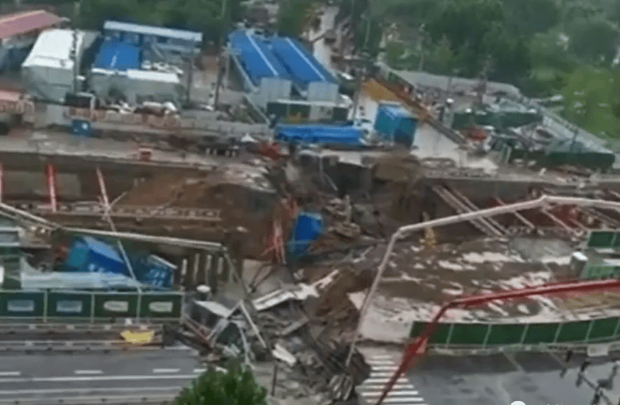 深圳一施工现场发生坍塌<strong></p>
<p>平安证券怎么样</strong>，13名作业人员失联