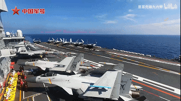 歼-15DH首次上舰！“山东”舰展示全甲板攻击<strong></p>
<p>海顺证券</strong>，连续放飞24架？