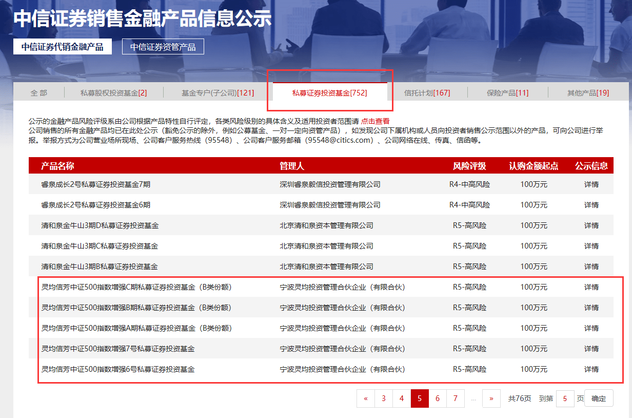 中信证券基金(中信证券基金产品)